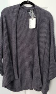 NEW Barefoot Dreams Cozy Chic Light Ribbed Cardi